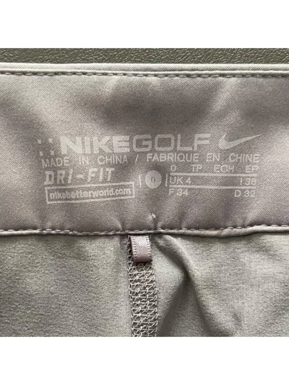 Nike Golf Women Gray Athletic Skort Size 0 Dri Fit Tennis Active Sporty Skirt